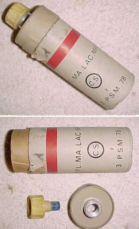 French LAC MF2 Gas Grenade - Click Image to Close